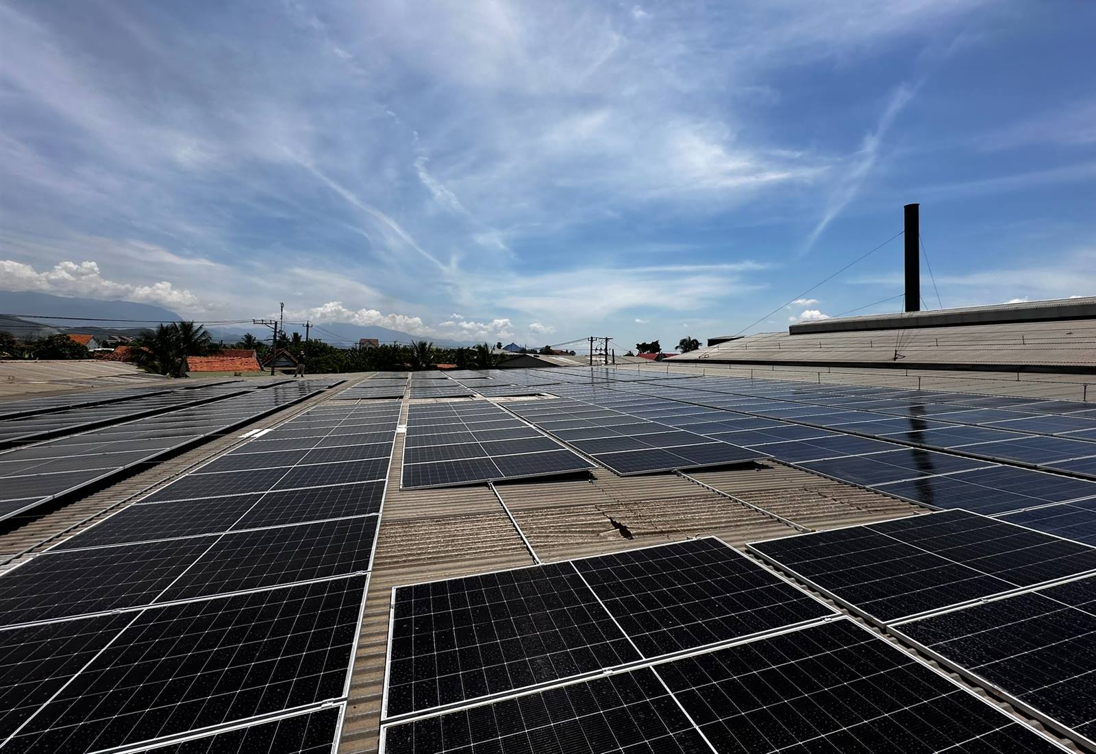 Dự án điện mặt trời công suất 200kWp